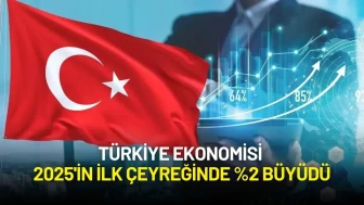 TÜİK Verileri Açıklandı: Türkiye Ekonomisi 2025'in İlk Çeyreğinde %2 Büyüdü
