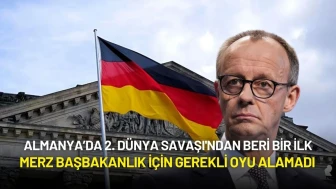 Almanya’da 2. Dünya Savaşı'ndan Beri Bir İlk: Friedrich Merz Başbakanlık İçin Gerekli Oyu Alamadı