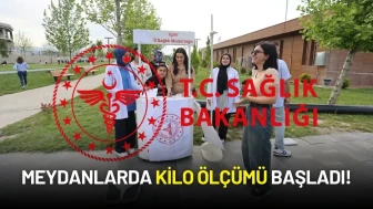 Bakanlıktan Türkiye Genelinde Obezite Alarmı: Meydanlarda Kilo Ölçümü Başladı!