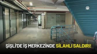 Şişli'de İş Merkezinde Silahlı Saldırı! 43 Yaşındaki T.K. Ağır Yaralı
