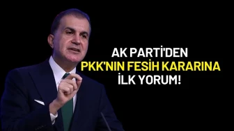 AK Parti'den PKK'nın Fesih Kararına İlk Yorum!