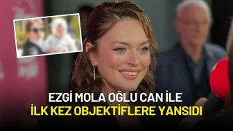 Ezgi Mola Oğlu Can ile İlk Kez Objektiflere Yansıdı