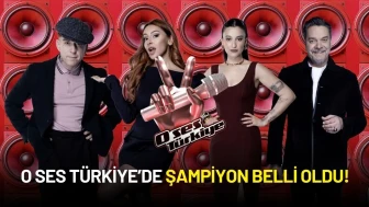 O Ses Türkiye’de Şampiyon Belli Oldu! "O" İsim Gecenin ve Yarışmanın Yıldızı Oldu