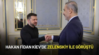 Hakan Fidan Kiev’de Zelenskiy ile Görüştü