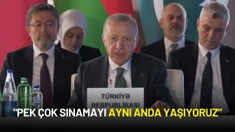 Erdoğan'dan Azerbaycan'da Üçlü Zirve Mesajı: “Dayanışma Zaruret Haline Geldi”