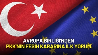 Avrupa Birliği'nden PKK'nın Fesih Kararına İlk Yorum