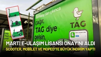 Martı e-Ulaşım Lisansı Onayını Aldı Scooter, Mobilet ve Moped’te Büyük İndirim Yaptı