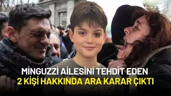 Minguzzi Ailesini Tehdit Eden 2 Kişi Hakim Karşısındaydı: Ara Karar Çıktı!
