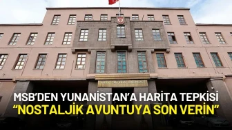 MSB’den Yunanistan’a Harita Tepkisi: “Nostaljik Avuntuya Son Verin”