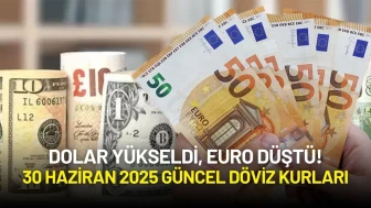 Dolar Yükseldi, Euro Düştü! 30 Haziran 2025 Güncel Döviz Kurları