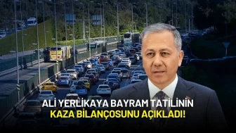 Ali Yerlikaya Kurban Bayramı'nda Kaç Kişinin Hayatını Kaybettiğini Açıkladı