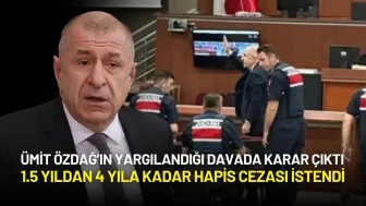 Ümit Özdağ’ın Yargılandığı Davada Karar Çıktı