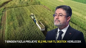 Tarımda Dev Destek: 2025 Yılında 7 Binden Fazla Projeye 10,2 Milyar TL Hibe