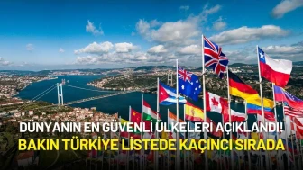 Dünyanın En Güvenli Ülkeleri Açıklandı! Bakın Türkiye Listede Kaçıncı Sırada