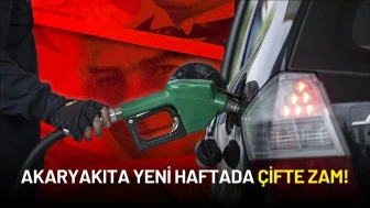 Sürücüler Dikkat! Akaryakıta Yeni Haftada Çifte Zam Geliyor
