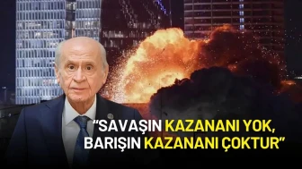 Bahçeli’den İran-İsrail Savaşı Yorumu: “Savaşın Kazananı Yok, Barışın Kazananı Çoktur”