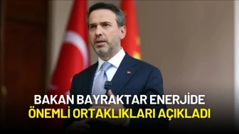 Enerji ve Tabii Kaynaklar Bakanı Alparslan Bayraktar’dan Önemli Açıklamalar