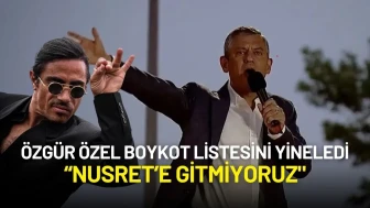 Özgür Özel Boykot Listesini Yineledi: “Nusret’e Gitmiyoruz"