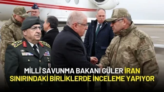 Milli Savunma Bakanı Güler Van'da! İran Sınırındaki Birliklerde İnceleme Yapıyor