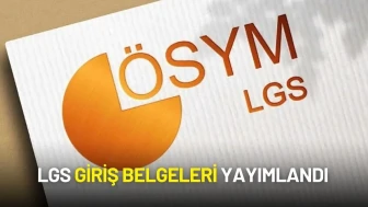 LGS Giriş Belgeleri Yayımlandı