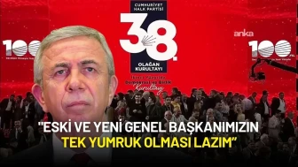 Mansur Yavaş’tan Kurultay Uyarısı: “Eski ve Yeni Genel Başkan Tek Yumruk Olması Lazım”