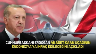 Cumhurbaşkanı Erdoğan Açıkladı: 48 Adet KAAN Uçağı Endonezya'ya İhraç Edilecek!