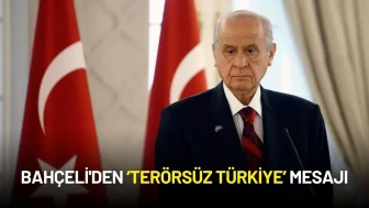 Bahçeli'den Terörsüz Türkiye Mesajı: "Altın Fırsat Kaçırılmamalı"