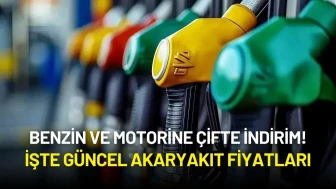 Benzin ve Motorine Çifte İndirim! İşte Güncel Akaryakıt Fiyatları