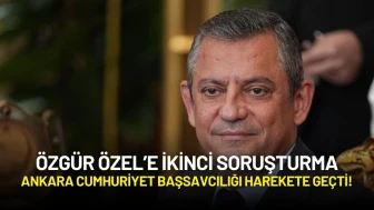Özgür Özel’e İkinci Soruşturma: Bu Kez Ankara Cumhuriyet Başsavcılığı Harekete Geçti!