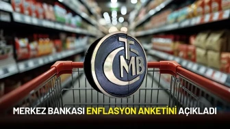 Merkez Bankası Enflasyon Anketini Açıkladı