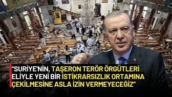 Erdoğan’dan Şam’daki Kilise Saldırısına Tepki: "Taşeron Teröre Geçit Vermeyeceğiz!"