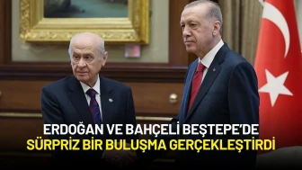 Erdoğan ve Bahçeli Beştepe’de Sürpriz Bir Buluşma Gerçekleştirdi