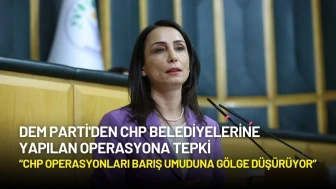 Tülay Hatimoğulları'ndan Sert Tepki: “CHP Operasyonları Barış Umuduna Gölge Düşürüyor”