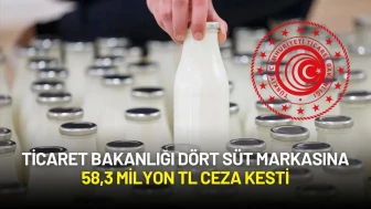 Ticaret Bakanlığı Dört Süt Markasına 58,3 Milyon TL Ceza Kesti