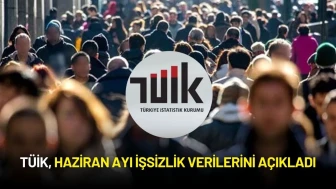 TÜİK, Haziran Ayı İşsizlik Verilerini Açıkladı