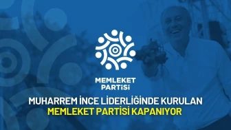 Muharrem İnce Liderliğinde Kurulan Memleket Partisi Kapanıyor