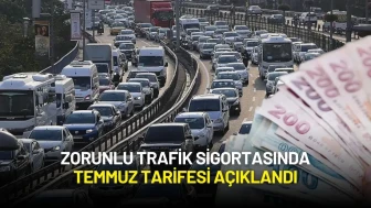 Zorunlu Trafik Sigortasında Temmuz Tarifesi Açıklandı