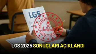 LGS 2025 Sonuçları Açıklandı
