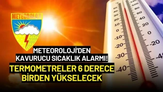 Meteoroloji'den Kavurucu Sıcaklık Alarmı! Termometreler 6 Derece Birden Yükselecek