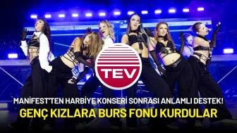 Manifest'ten Harbiye Konseri Sonrası Anlamlı Destek! Genç Kızlara Burs Fonu Kurdular