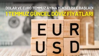 Dolar ve Euro Temmuz Ayına Yükselişle Başladı: 1 Temmuz Döviz Kuru Ne Kadar?