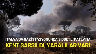 İtalya'da Gaz İstasyonunda Şiddetli Patlama: Kent Sarsıldı, Yaralılar Var!