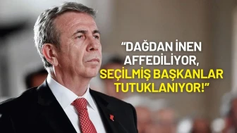 Mansur Yavaş: “Dağdan İnen Affediliyor, Seçilmiş Başkanlar Tutuklanıyor!”