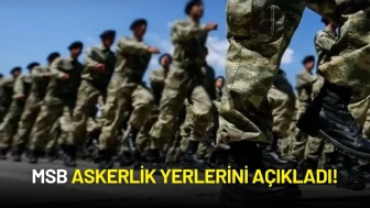 Milli Savunma Bakanlığı, Ağustos Celp Döneminin Askerlik Yerlerini Açıkladı!