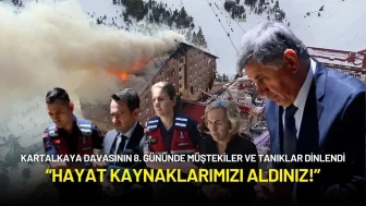 Kartalkaya Davasının 8'inci Gününde Müştekiler ve Tanıklar Dinlendi