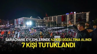 Saraçhane Eylemlerinde 42 Kişi Gözaltına Alındı, 7 Kişi Tutuklandı