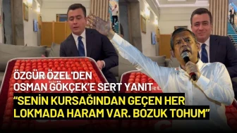 Osman Gökçek’in “Baklavalı” Göndermesine Özgür Özel'den Sert Yanıt: "Bozuk Tohum"