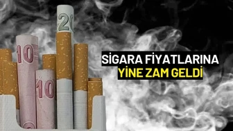 Sigara Fiyatlarına Yine Zam Geldi