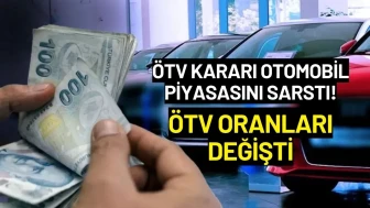 ÖTV Kararı Otomobil Piyasasını Sarstı! ÖTV Oranları Değişti