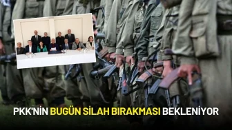 PKK'nin Bugün Silah Bırakması Bekleniyor